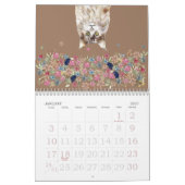 Navy Brauner Katzensitter Pet Groomer Kalender (Jan 2027)