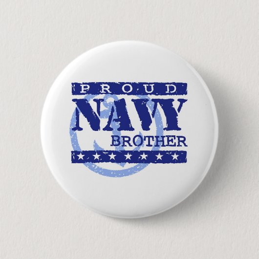 Navy Brother Button (Vorderseite)