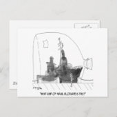 Navy-Cartoon 9228 Postkarte (Vorne/Hinten)