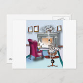 Navy-Cartoon 9384 Postkarte (Vorne/Hinten)