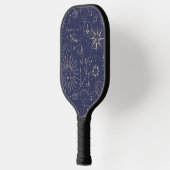 Navy Celestial Pattern Pickleball Schläger (Links)