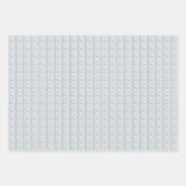 Navy Chinoiserie Preppy Geschenkpapier Set (Vorderseite)