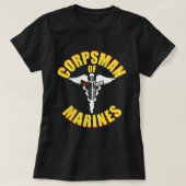Navy Corpsman Veteran T-Shirt (Design vorne)