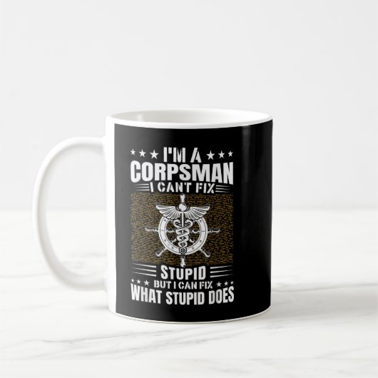 Navy Corpsman Veteran Veterans Day US Navy Corpsma Kaffeetasse (Links)
