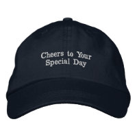 Navy Cotton Cap mit "Chef to Your Special Day"