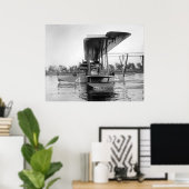 Navy Curtiss NC-4 Flying Boat, 1918 Poster (Heimbüro)