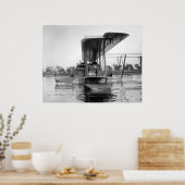 Navy Curtiss NC-4 Flying Boat, 1918 Poster (Küche)