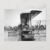 Navy Curtiss NC-4 Flying Boat, 1918 Postkarte (Vorderseite)