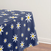 Navy Daisy Tischdecke (Beispiel)