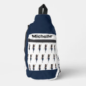 Navy Dancer Sling Bag # 2 (Vorderseite)