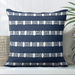 Navy Decorative Throw Kissen
