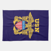 Navy Design Geschirrtuch (Horizontal)