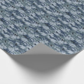 Navy Digital Geschenkpapier (Ecke)