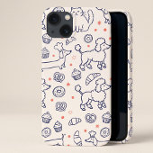 Navy Dog Cat Bäckerei Case-Mate iPhone Hülle