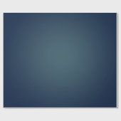 Navy dunkel gesättigt intensiv Mitternacht Geschenkpapier (Flach)