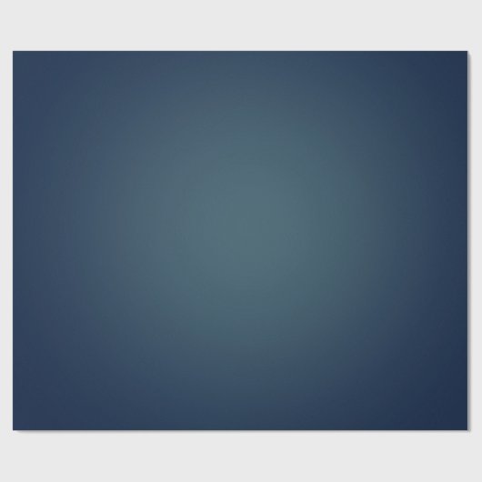 Navy dunkel gesättigt intensiv Mitternacht Geschenkpapier (Flach)