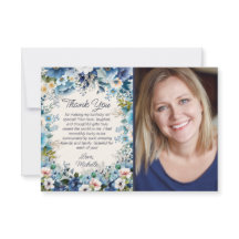 Navy Dusty Blauer Blumengebirge Geburtstags-Foto