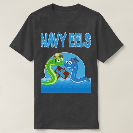 Navy Eels T-Shirt (Design vorne)