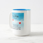 Navy Ehefrau Coffee Tasse (Vorderseite Links)