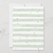 Navy Ein kleiner Kürbis ist unterwegs Einladung (Rückseite)