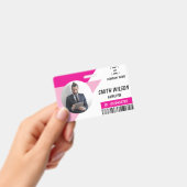 Navy | Employee Photo ID Company Security Badge Ausweis (Handheld)