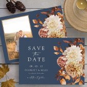 Navy Fall Foto Save The Date