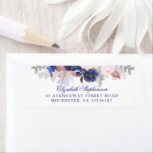 Navy Floral Boho Chic Wedding (Insitu)