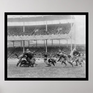 Navy Football auf dem Polo Grounds, NY 1916 Poster