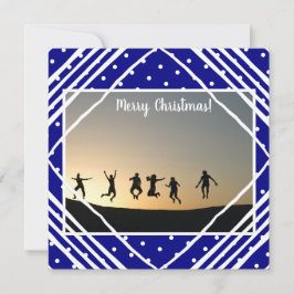 Navy Frohe Weihnachten Modernes Foto