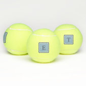 Navy-Geometrisches Chevron-Monogramm-Design Tennisbälle (Multi)