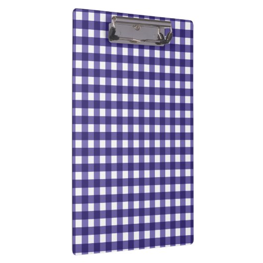 Navy Gingham Klemmbrett (Rechts)