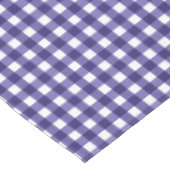 Navy Gingham Tischdecke (Schrägansicht)