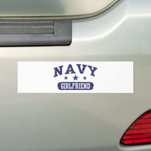 Navy Girlfriend Autoaufkleber (Auf Auto)