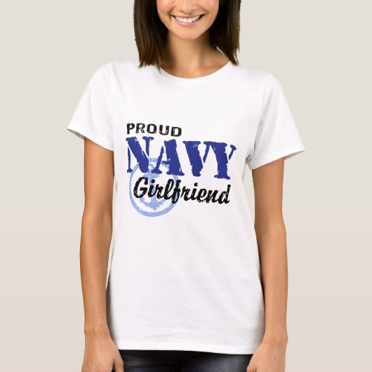 Navy Girlfriend T-Shirt (Vorderseite)