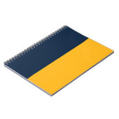 Navy & Gold CUSTOM Notizblock (Linke Seite)