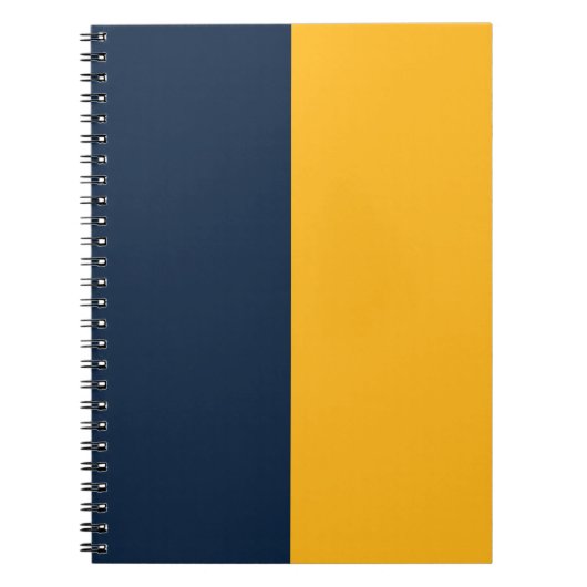 Navy & Gold CUSTOM Notizblock (Vorderseite)
