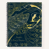 Navy Gold Goddess Psyche Buch Schatten (Vorderseite)