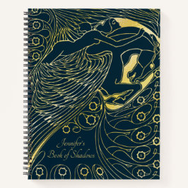 Navy Gold Goddess Psyche Buch Schatten