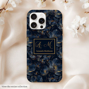 Navy Gold iPhone Hülle Sweet Sixteen Benutzerdefin