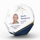 Navy Gold Realtor real Estate Award  Fotoblock (Links)