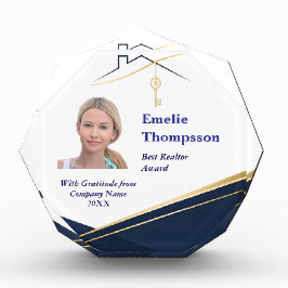 Navy Gold Realtor real Estate Award  Fotoblock