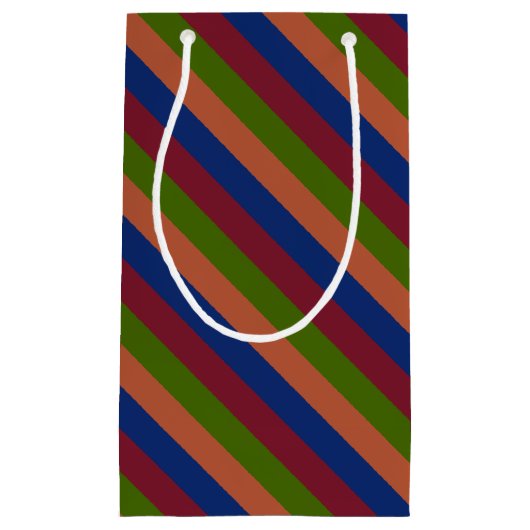 Navy Green Kleine Geschenktüte (Vorderseite)