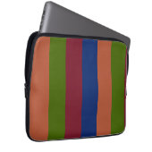 Navy Green Laptop Sleeve (Vorne Rechts)