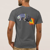 Navy GSE LM2500 GT auf der Rückseite T-Shirt (Rückseite)