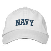 NAVY Hat Bestickte Baseballkappe (Vorderseite)