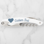 Navy Heft Custom Corkschraube Kellnermesser (Vorderseite)