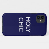 Navy Heiliger Chic iPhone 5 Case-Mate Barely Dort Hülle (Rückseite (Horizontal))