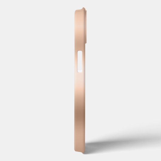 Navy Indigo Blue & Rose Gold Glitzer Marble Agate Case-Mate iPhone Hülle (Rückseite / Rechts)