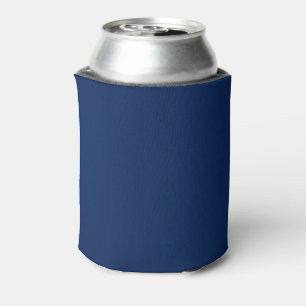 Navy Indigo Solid Color Klassisch und elegant Dosenkühler
