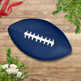 Navy Indigo Solid Color | Klassisch und elegant Football